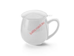 Herb Tea Cup , white porcelain, shiny 0.35 l H 12 cm, Ø 7 cm