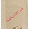 100 g bags w/window 1000 pcs 70x40x205mm, Flat-base bags, 2-layer