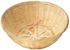 Bamboo-basket nature round Ø 220 mm