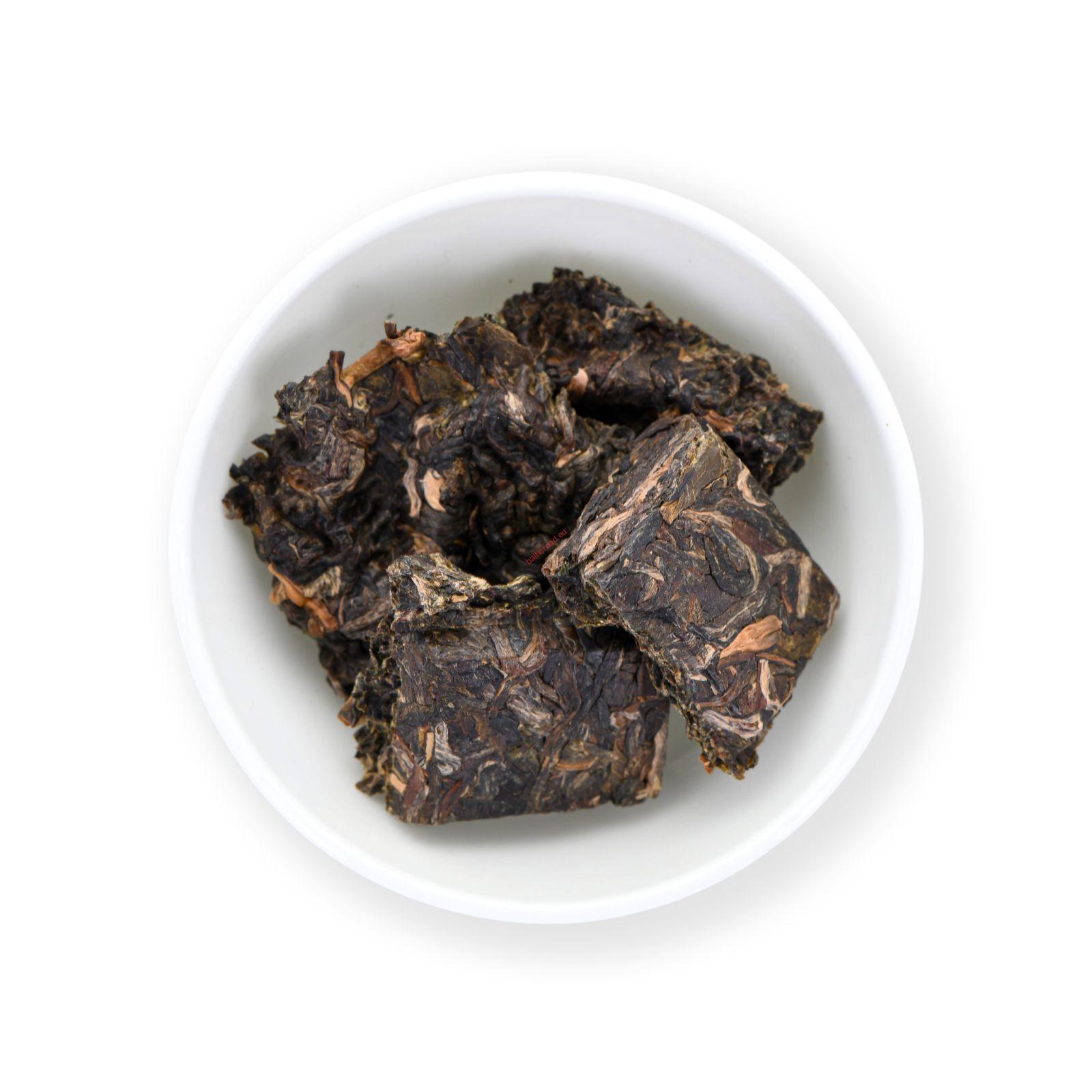 China Green Pu-Erh Double Dragons Beeng Cha 120 g - sheng